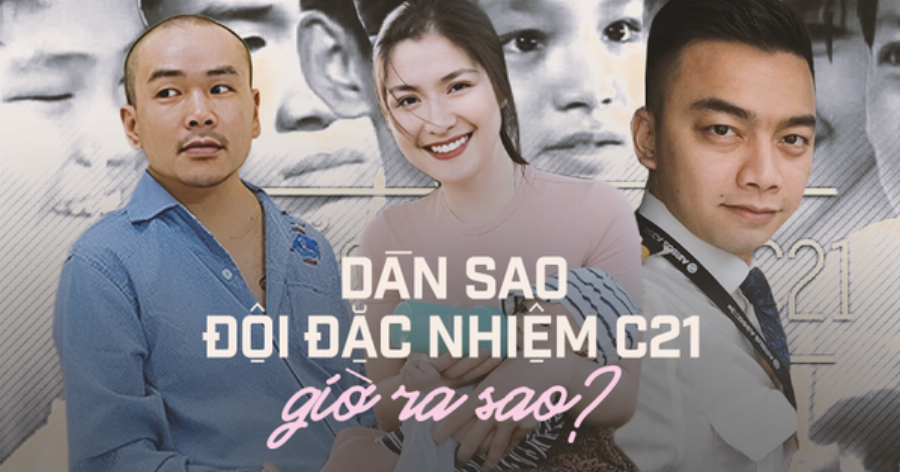 Diễn viên Đội Đặc nhiệm nhà C21 hiện tại