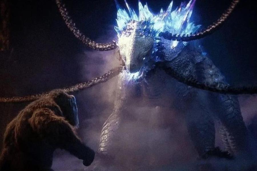 Hình ảnh nhân vật phản diện tiềm năng trong Godzilla x Kong: Đế Chế Mới