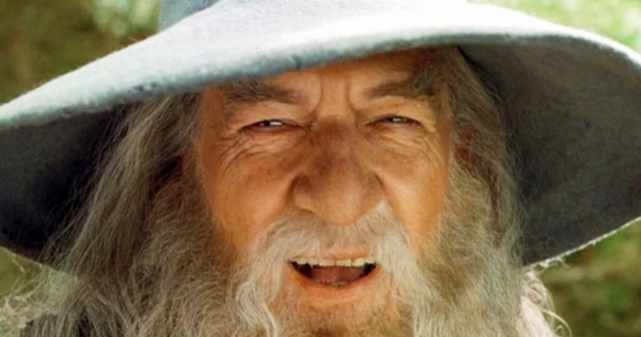 Ian McKellen trong vai Gandalf