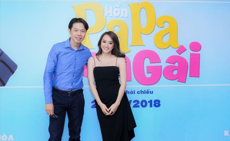 Kaity Nguyễn trong vai con gái hoán đổi thân xác với cha trong phim Hồn Papa Da Con Gái