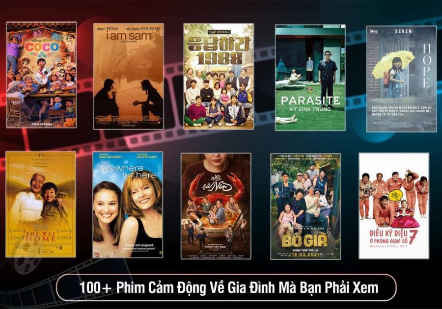 Khán giả xem phim gia đình cảm động