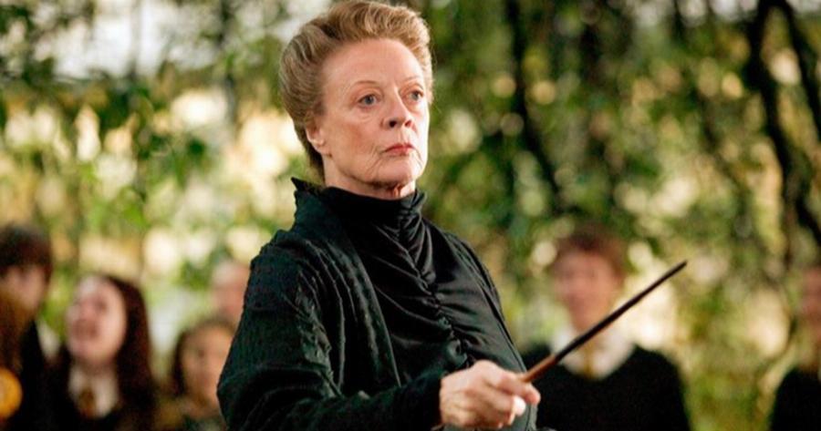 Maggie Smith vai Minerva McGonagall