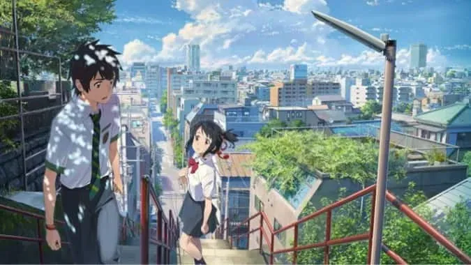 Một cảnh lãng mạn trong Kimi No Na Wa