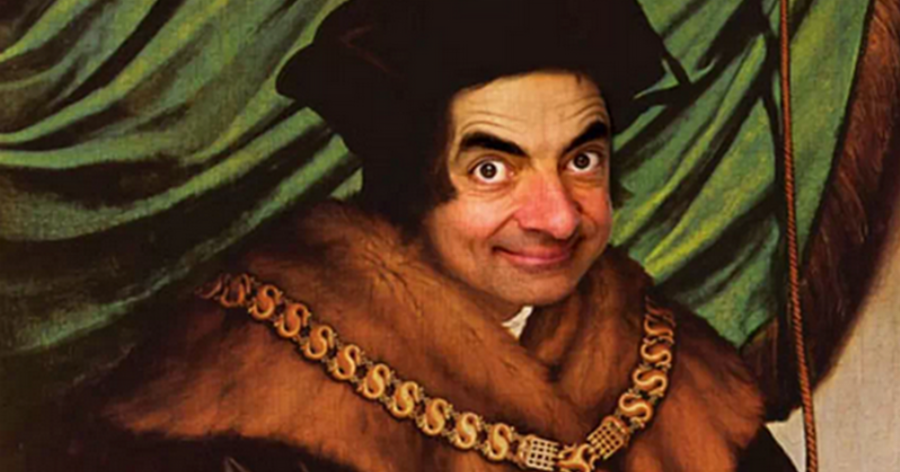 Mr Bean với biểu cảm hài hước