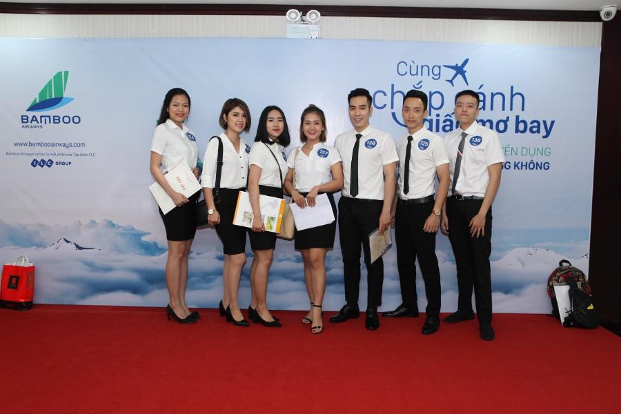 Nữ diễn viên trong quảng cáo Bamboo Airways với nụ cười rạng rỡ