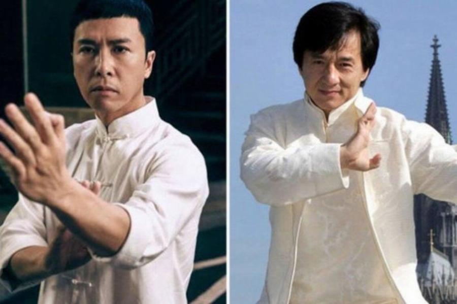 Thành Long biểu diễn võ thuật kung fu