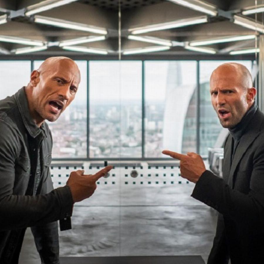 The Rock và Jason Statham trong Fast and Furious